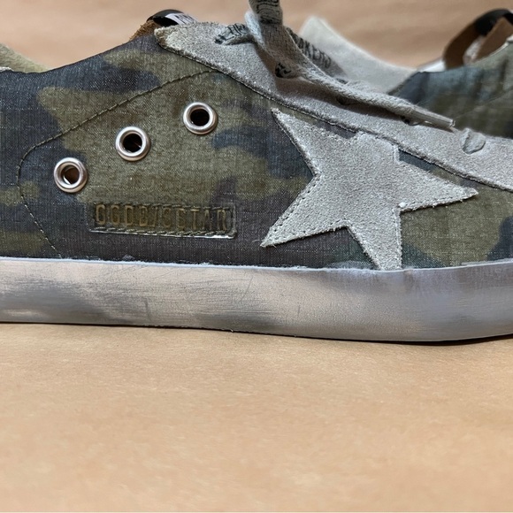 Golden Goose | Superstar Sneakers Camouflage Coffee Suede Size 10 (Size 40) - Picture 7 of 16